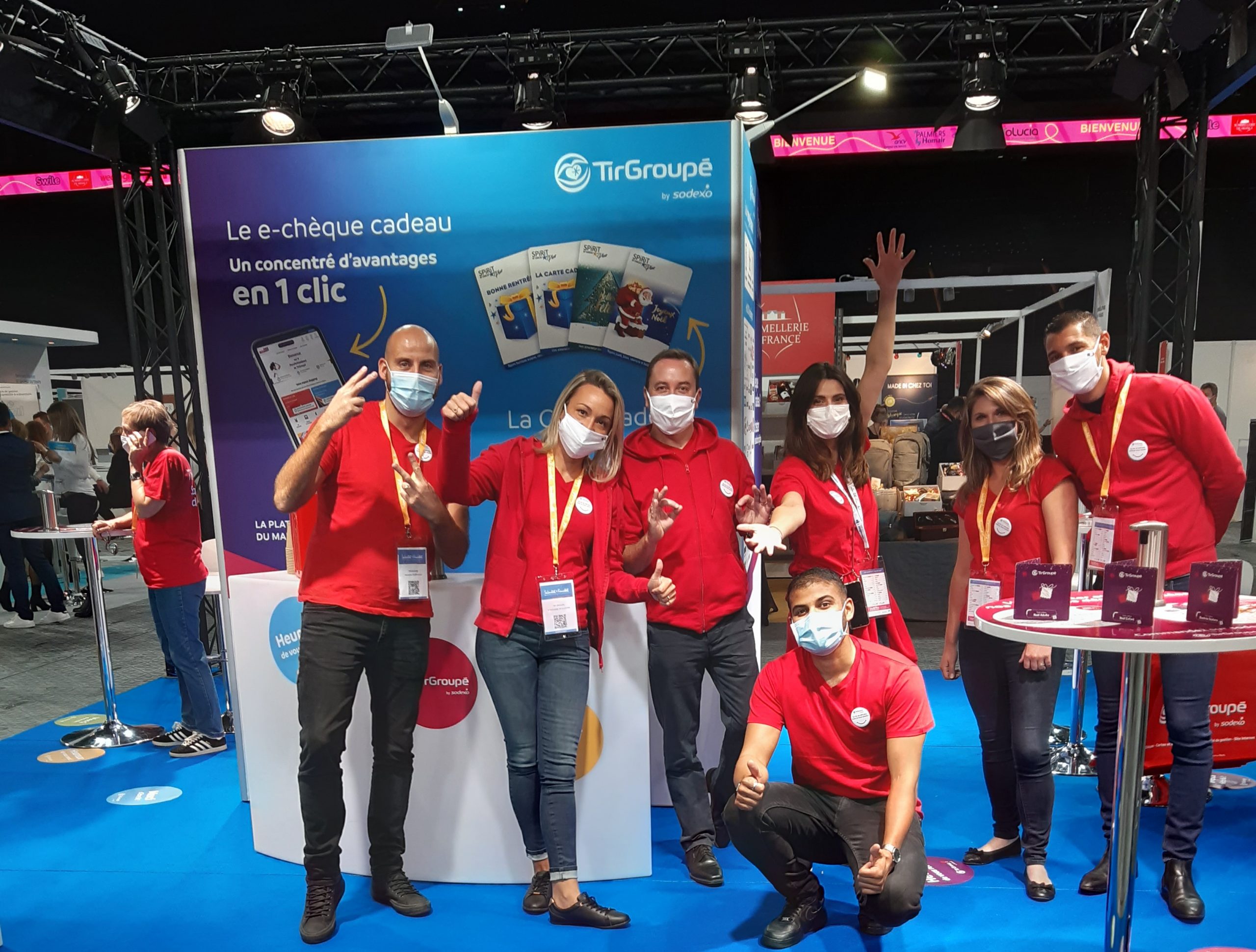 TirGroupé by Sodexo à votre rencontre sur les salons pour les CSE !