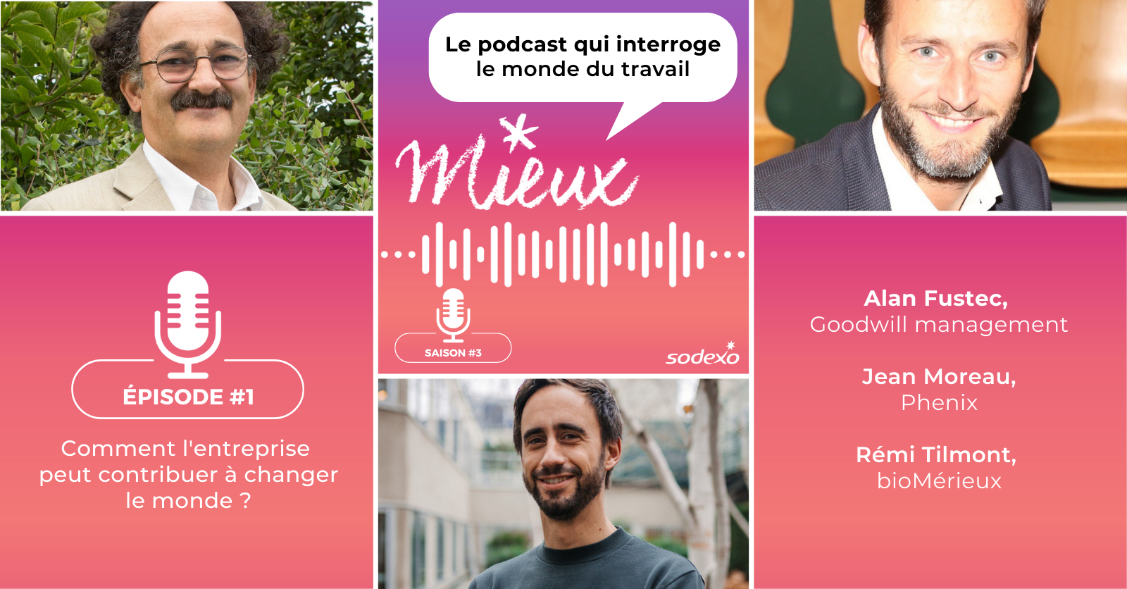 [Podcast] Comment les entreprises peuvent contribuer à changer le monde ?