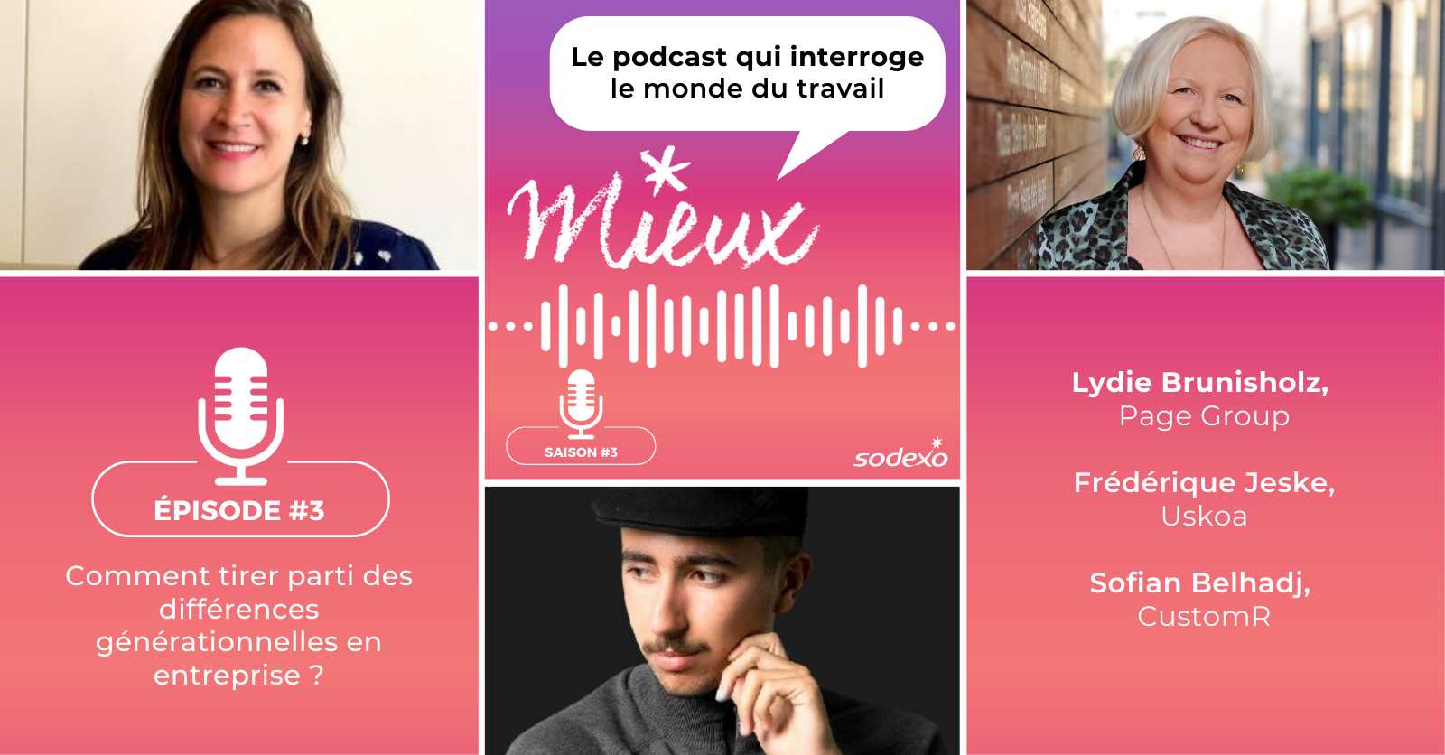 [Podcast] Comment tirer parti des différences générationnelles en entreprise ?